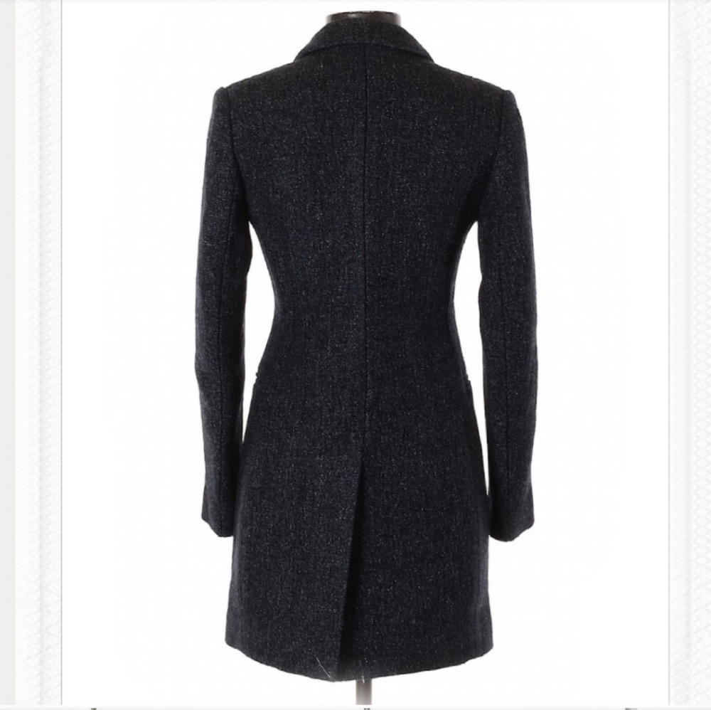 Sold - Club monaco dark gray wool coat - Picture 2 of 7
